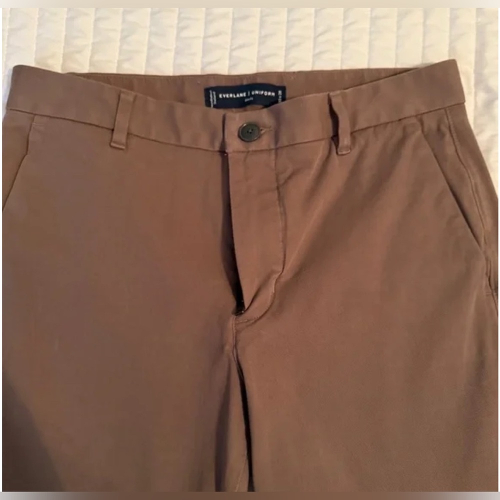 Everlane Men’s Performance Chinos Slim Fit 30x28 color: Abalone